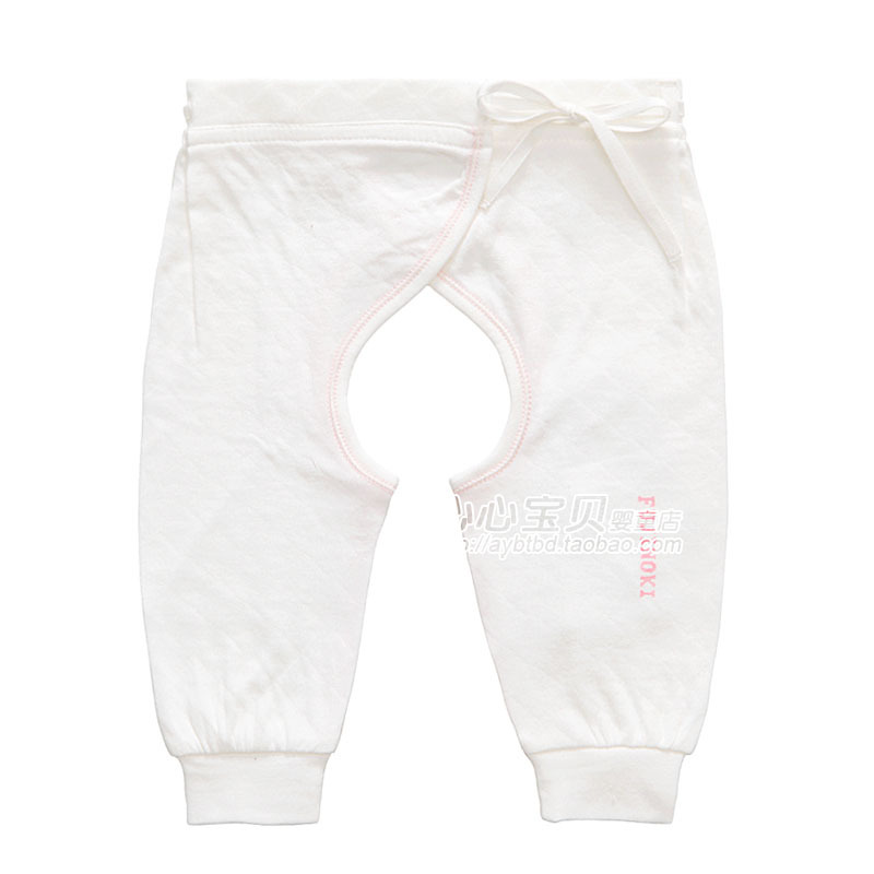 Rattan carpenter's 100% cotton antibiotic baby panties pa996-80p newborn baby open-crotch pants