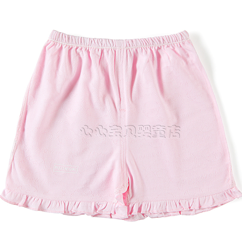 Rattan carpenter's 2012 summer 100% cotton baby underwear pa904-140p female child laciness shorts