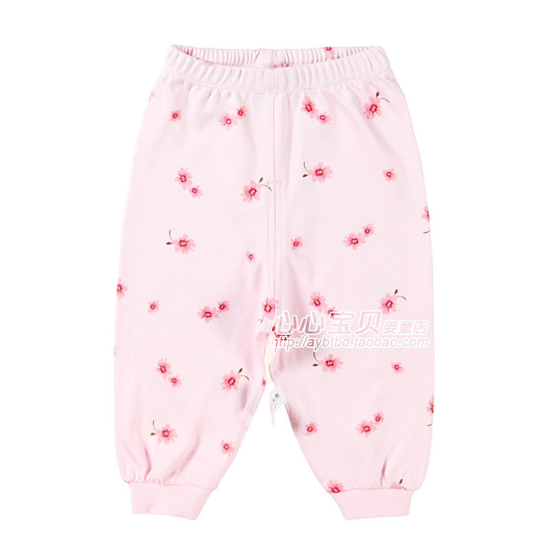 Rattan carpenter's autumn and winter 100% cotton baby underwear pa993-146p baby pants lounge pants