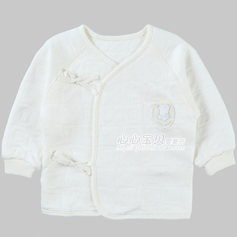 Rattan carpenter's autumn and winter modal baby underwear pa881-129m cotton-padded thermal baby