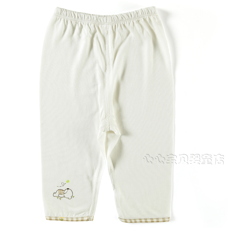 Rattan carpenter's baby underwear spring and summer baby modal pa993-138m dual long trousers