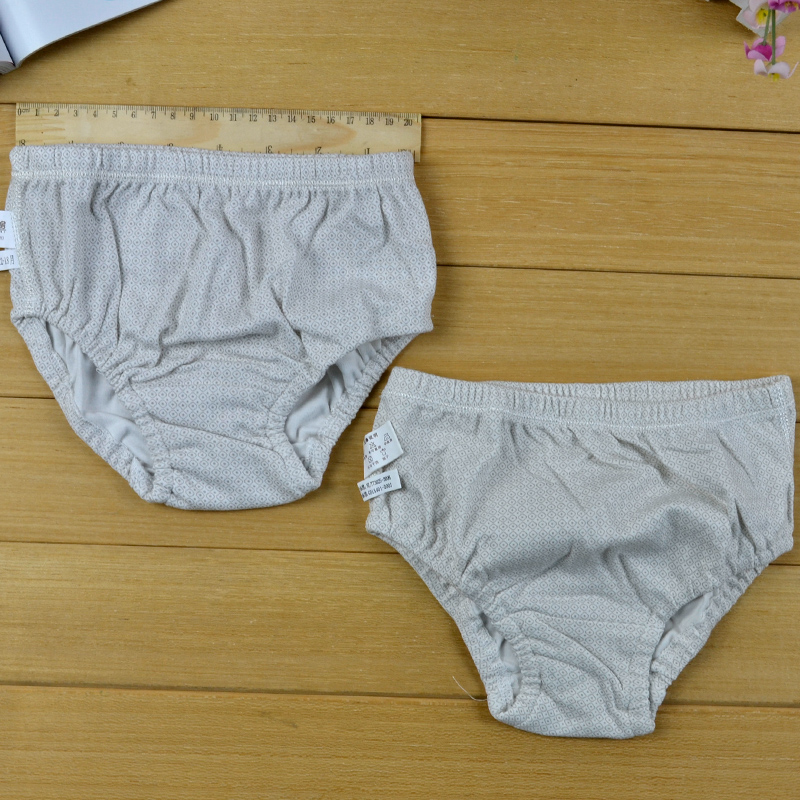 Rattan carpenter's child panties 100% cotton female child antibiotic trigonometric panties pa243-117m