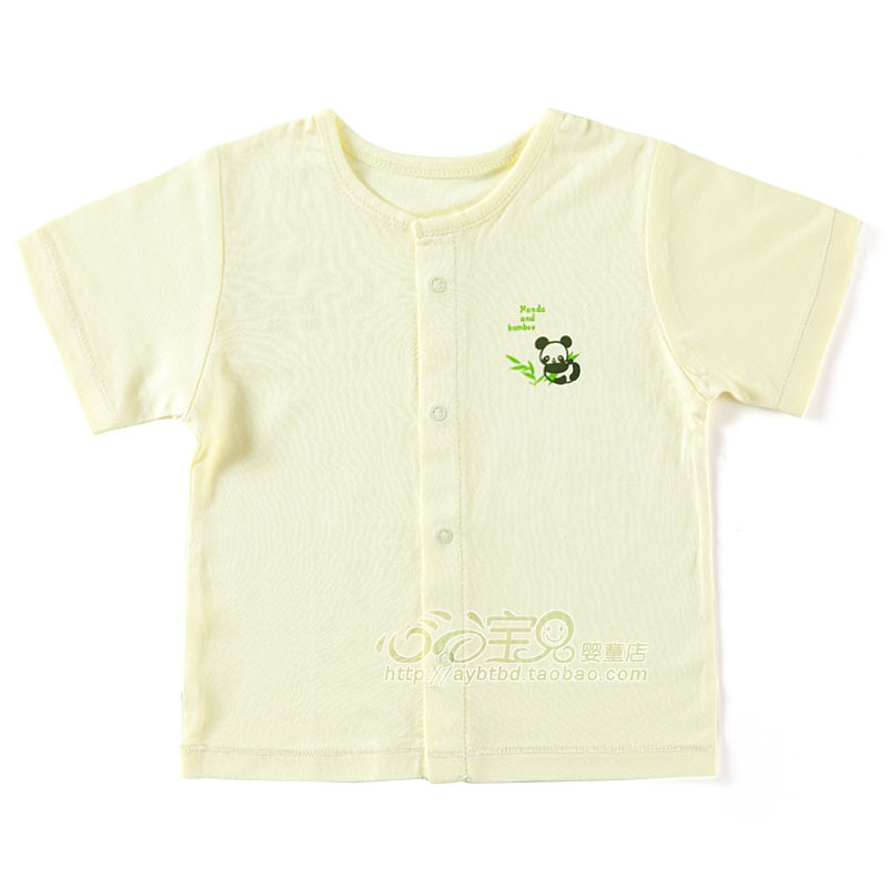 Rattan carpenter's summer bamboo fibre baby clothes pa883-99k baby underwear short-sleeve top