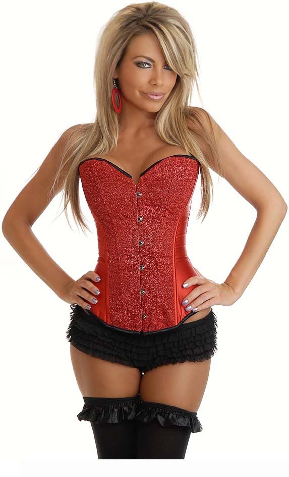 Red flash and fashion corset + Freeshipping - AB979