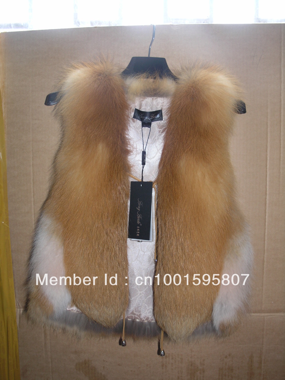 red fox vest