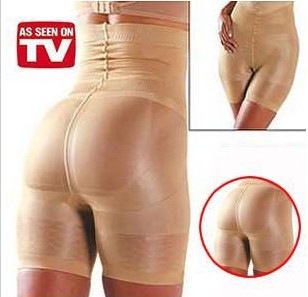 Retail Free Shipping Hot Selling 1pcs/lot Beauty Slim N Lift Soft Slimming Pants, Body Shaper 6 size Black/Nude