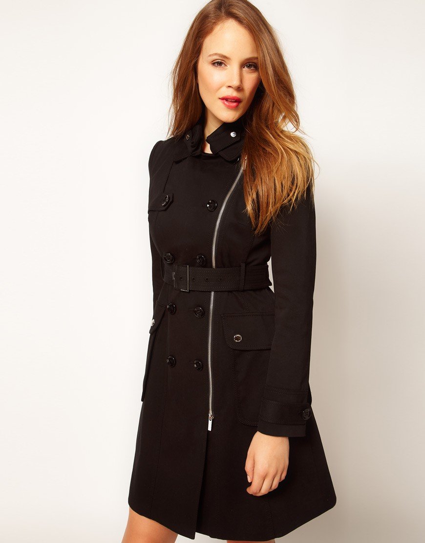 Retail Posh Cotton Double breasted Coat Trench Coat overcoat/outerwear CN010