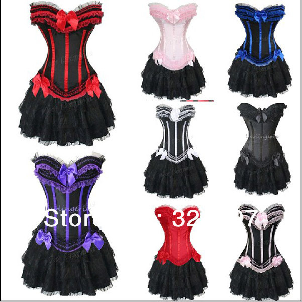 Retail Wholesale Sexy Lingerie Jewelry Lace up Corset Dress Bustier/G-String Sexy bodysuit, Sexy club wear