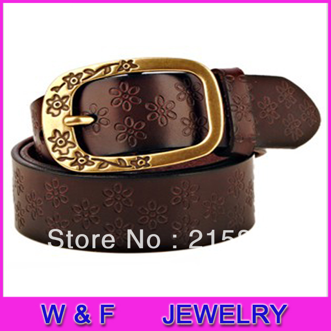 Retro women belt leather fashion Korean wild soil Zhu Court