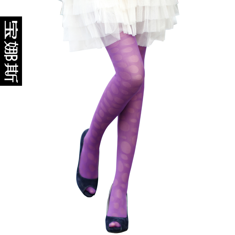 Rompers jacquard ultra-thin transparent stockings sexy stockings pantyhose socks female b69030