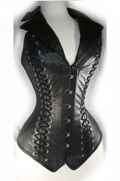 Royal 2012 shapewear leather punk vintage quality corset cummerbund shapewear l4201