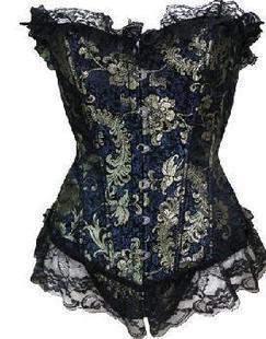 Royal gorgeous vintage lace goths shapewear  ZL057