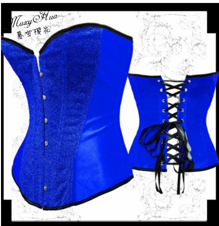 Royal paragraph corset shaper vest british style underwear basic blue