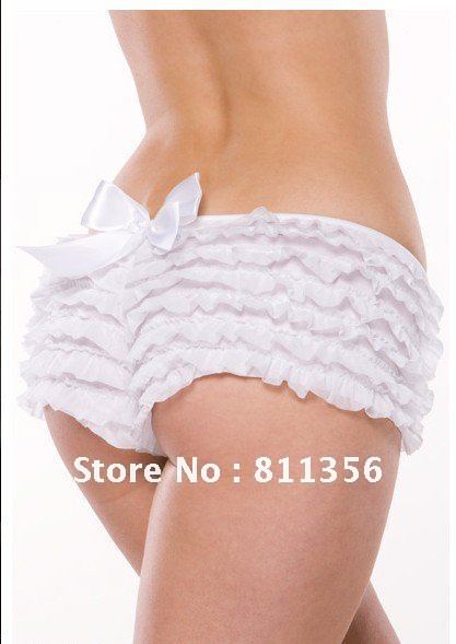 Ruffle Ladies' Short Panties Underwear High quality Lace Panties color white pink red black Free shipping