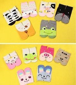 S socks women dress Cute Cartoon Animal Design Women Grils Cotton Anklet AB Socks,24 Pair/Lot+Free shipping fur boots stockings