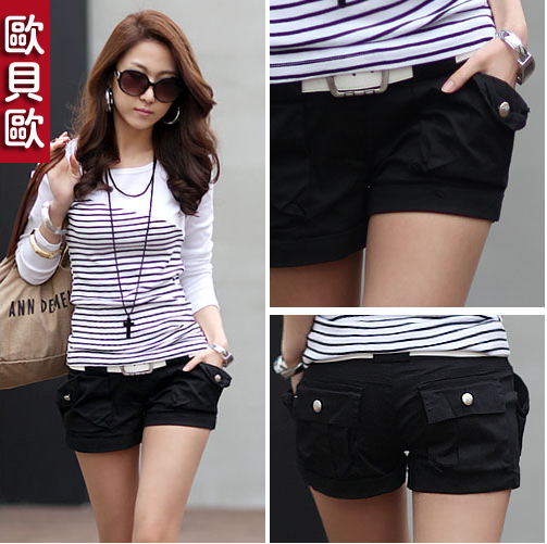 Sallei 2012 women's loose casual shorts summer plus size hot trousers