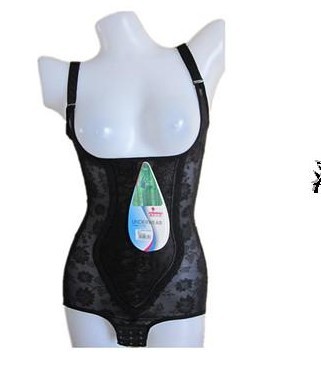 Salley 8601 body shaping bodysuit magnetic therapy fat burning postpartum abdomen drawing seamless corset beauty care clothing