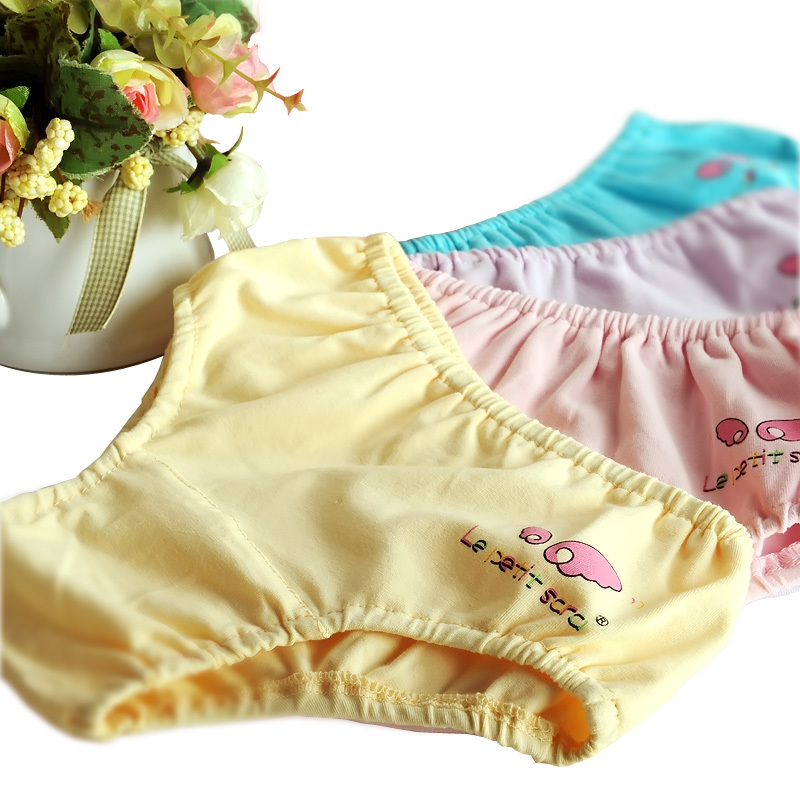 Sara 100% cotton child breathable antibiotic panties baby female child briefs 4 19.9 622034