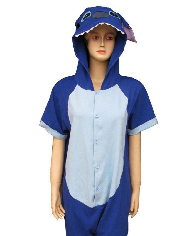 Sazac summer stitch cartoon animal lovers one piece sleepwear lounge