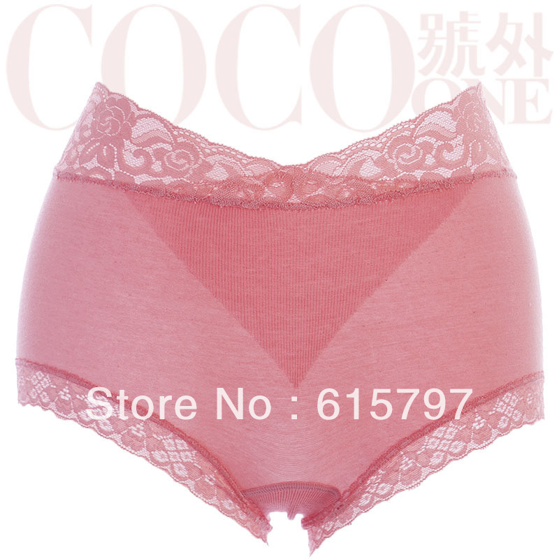 Seamless cross lace comfortable close-fitting lace panties female breathable high quality lace seamless mid waist panties