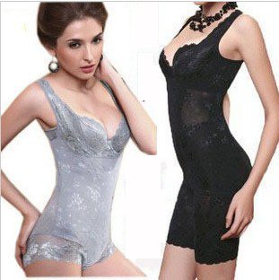 Seamless fat burning one piece women fashion shaper nice quality nano bamboo charcoal slimming corset WU 1459