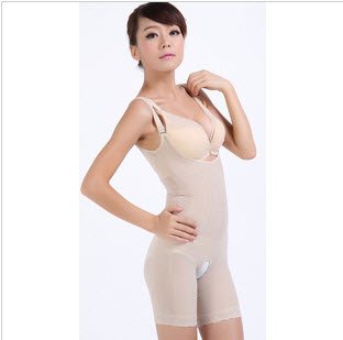 Seamless one piece kineticenergy fat burning body shaping slimming underwear silk protein beauty care ,wholesale,free shipping