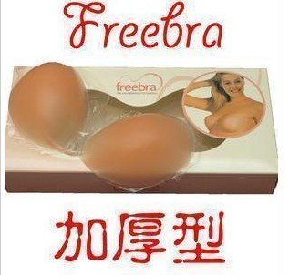 See Larger Image: Free shipping 10pcs Silicone Strapless comfortable Bra Pad "FreeBra",invisible bra Nipple tape brides women br