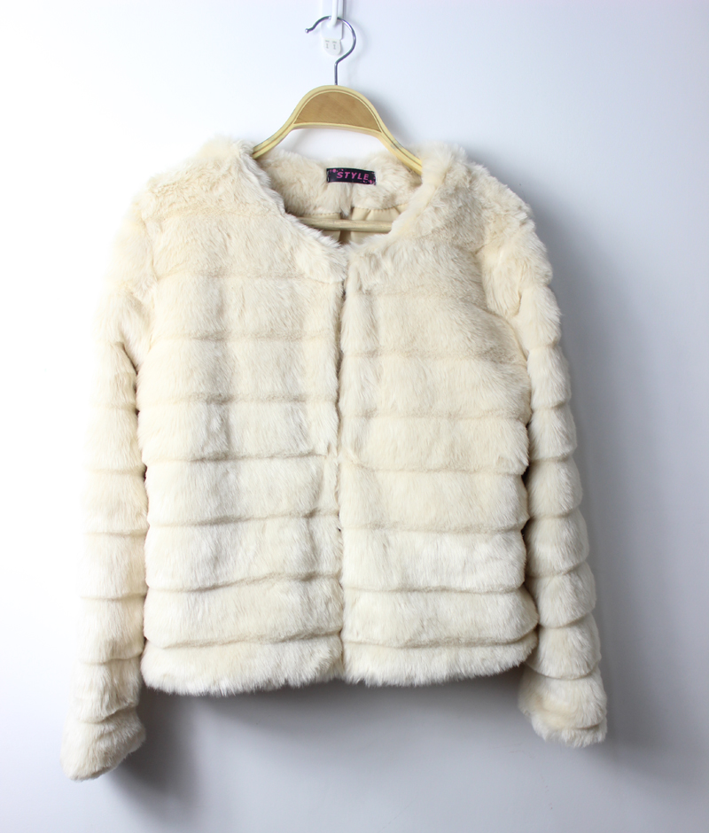 Sell like hot cakes 2012 styl sweet faux wool short design fur coat plush Women Free shipping