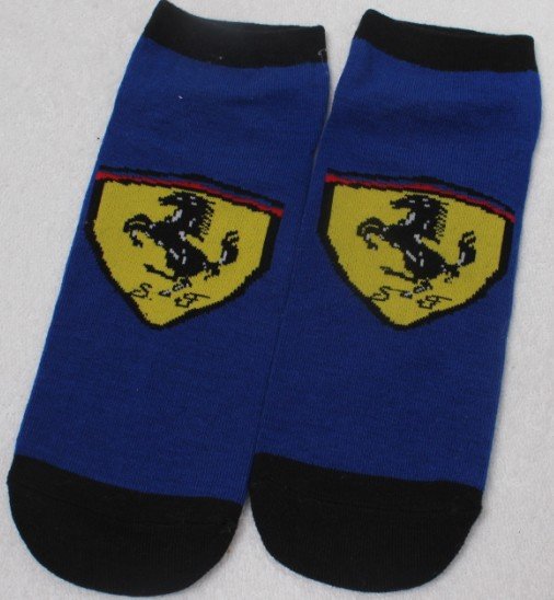 Sell like hot cakes wholesale auto mark design cotton socks, Free shipping