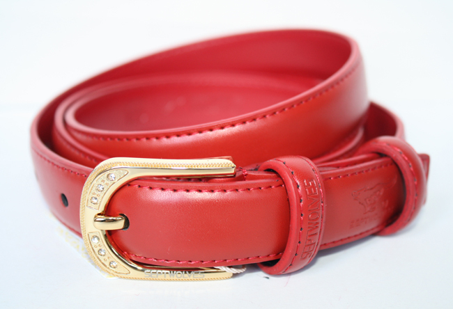 SEPTWOLVES women's cowhide pin buckle belt genuine leather strap female thin all-match belt