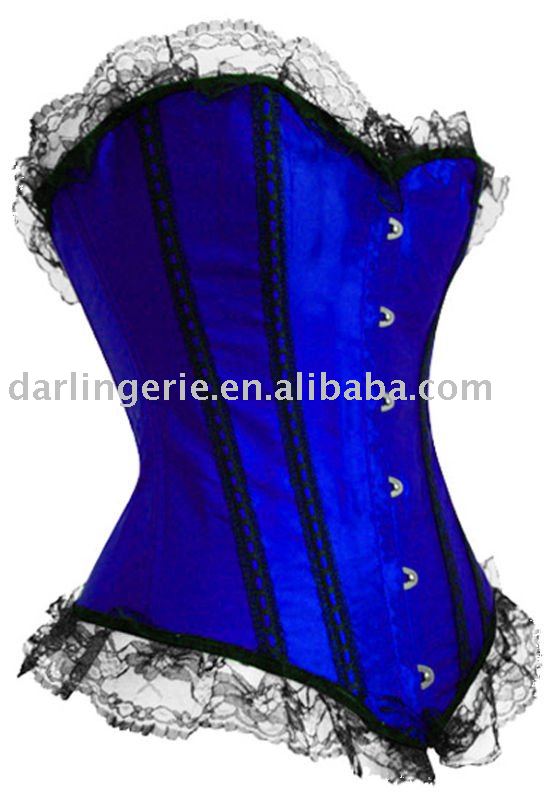 Sexy corset bustier Y5183 sexy lingerie blue