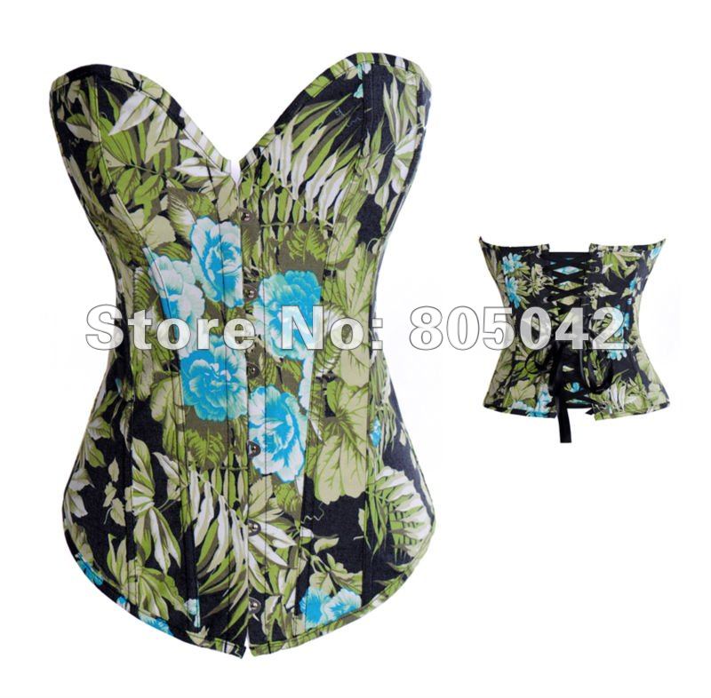 Sexy corset Jean Bustier Shaper Lingerie 1set/lot+free shipping