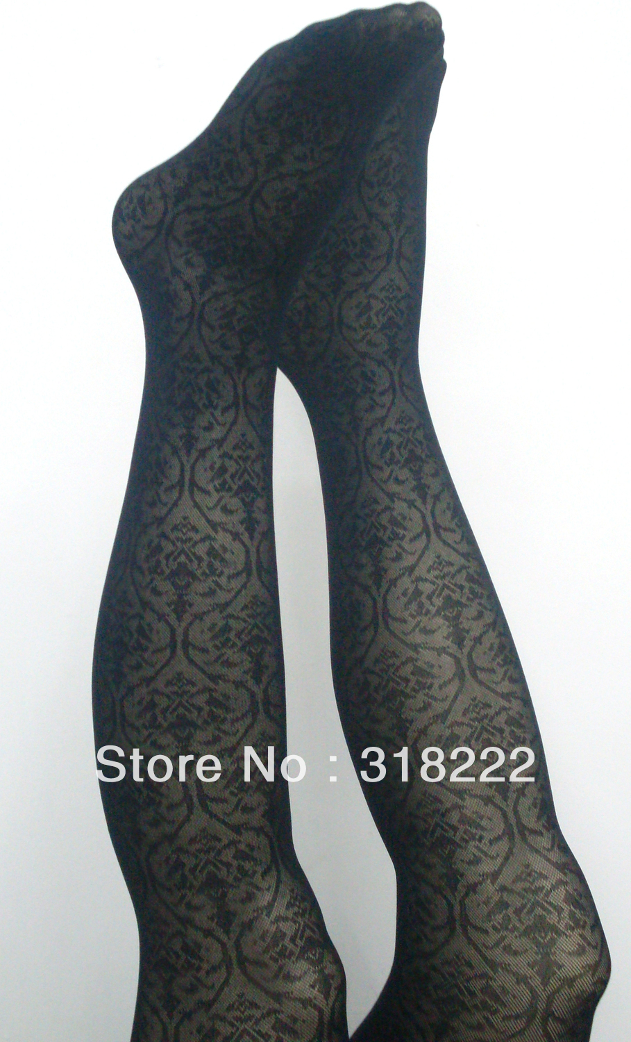 Sexy flower pattern pantyhose tights for ladies allover floray tights free shipping one pair left wholesale price good gift