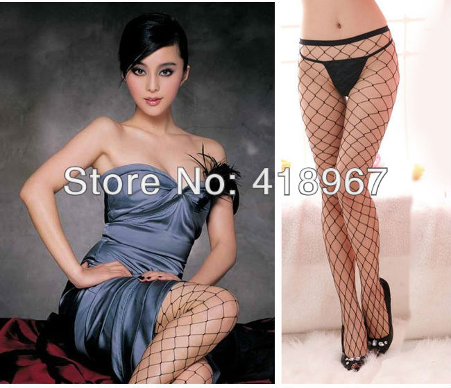 Sexy hollow out big fishnet tights