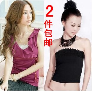 sexy lace decoration long design tube top all-match sexy gentlewomen long female underwear ahh bra skirt sexy lingerie corsets