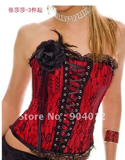 Sexy Lingerie Corset & Bustier 3 pcs/lot ,Free Shipping