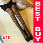 Sexy Lingerie Hosiery Fashion Sheer Tights  Pantyhose Stocking Lace Lines #10