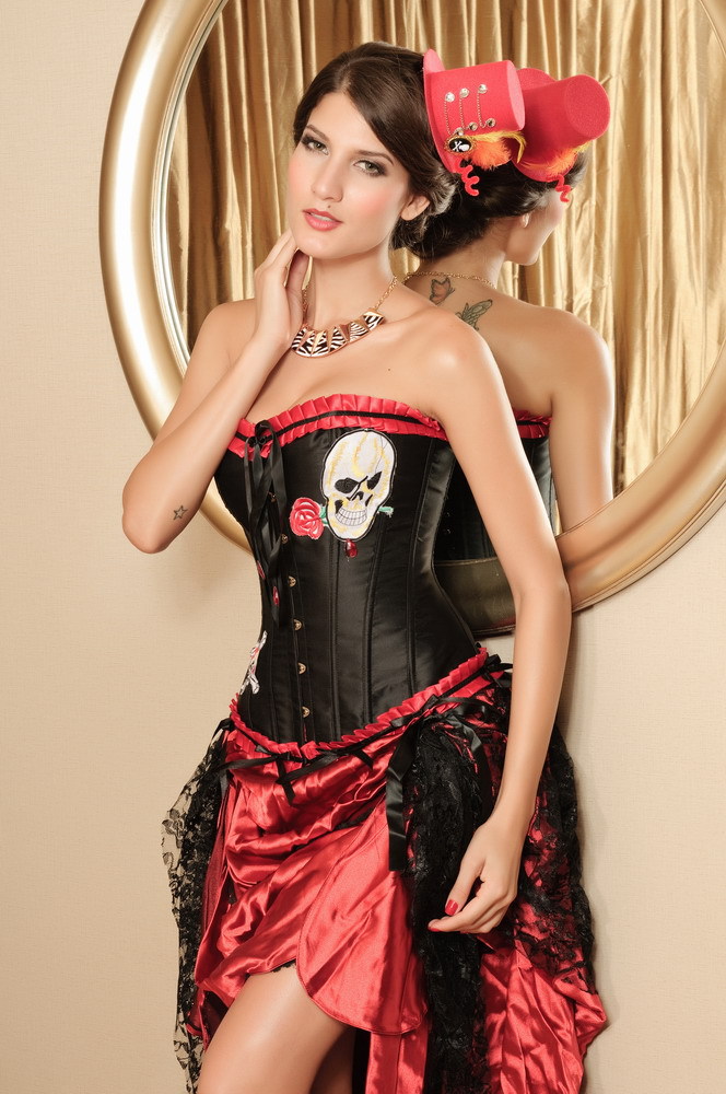 Sexy lingerieGothic Halloween Corset Top