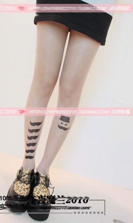 Sexy Printing tights  tattoo pantyhose tattoo leggings  tattoo stocking