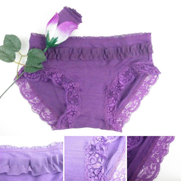 Sexy purple knickers