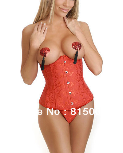 Sexy Red Underbust Corset LB4024R