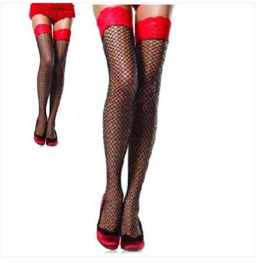 SEXY Sexy Woman Sexy black FishNet stockings/tights with high lace top Sexy Women Stockings Sexy Keen High Sock ,Tight Stockings