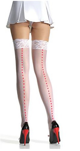 Sexy Stockings Women Sexy Lingerie Poly Pantyhose 2013 White Lace