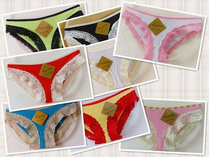 Sexy thong lady's Lace Underwear panties 200 pcs/lot mix order  free shipping