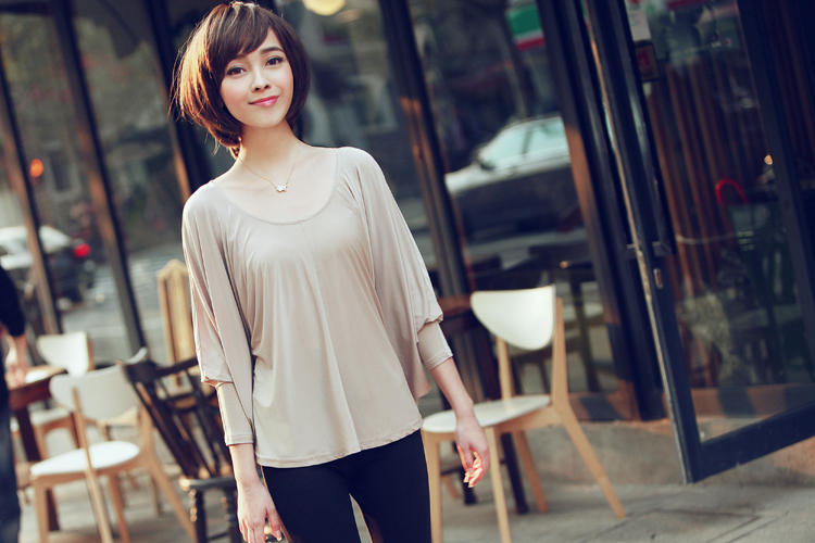 Sexy women's spring summer fashion casual blouses RJ0492