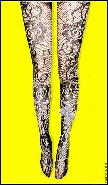 SEXY women tights wholesale fashion pantyhose tights rose shaped factory price P002-1 --FREE SHIPPING now