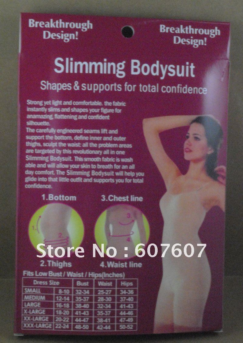 Shape N Style Slimming Bodysuit As Seen On TV Body Slimming Suit Slim N Lift(Black)