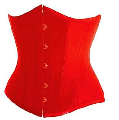 Shapewear poly the chest red European and American palace corset waist clip Maga106