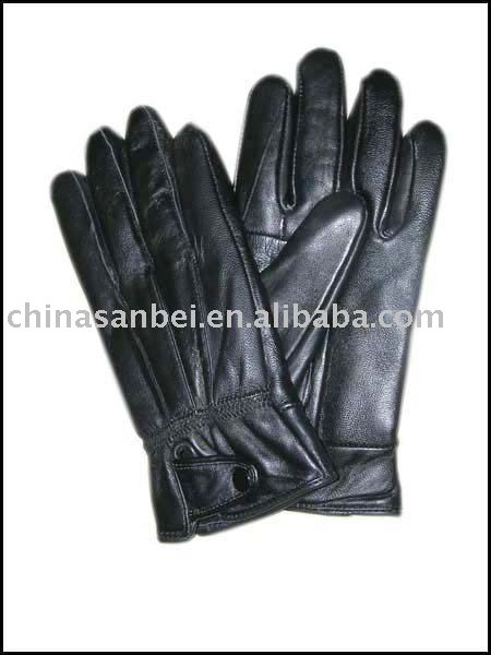 sheepskin man's fashion gloves leather glove