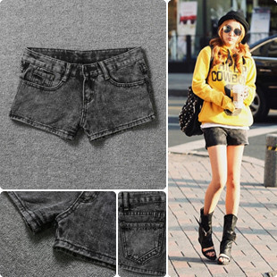 Shorts female summer fashionable casual loose denim shorts female